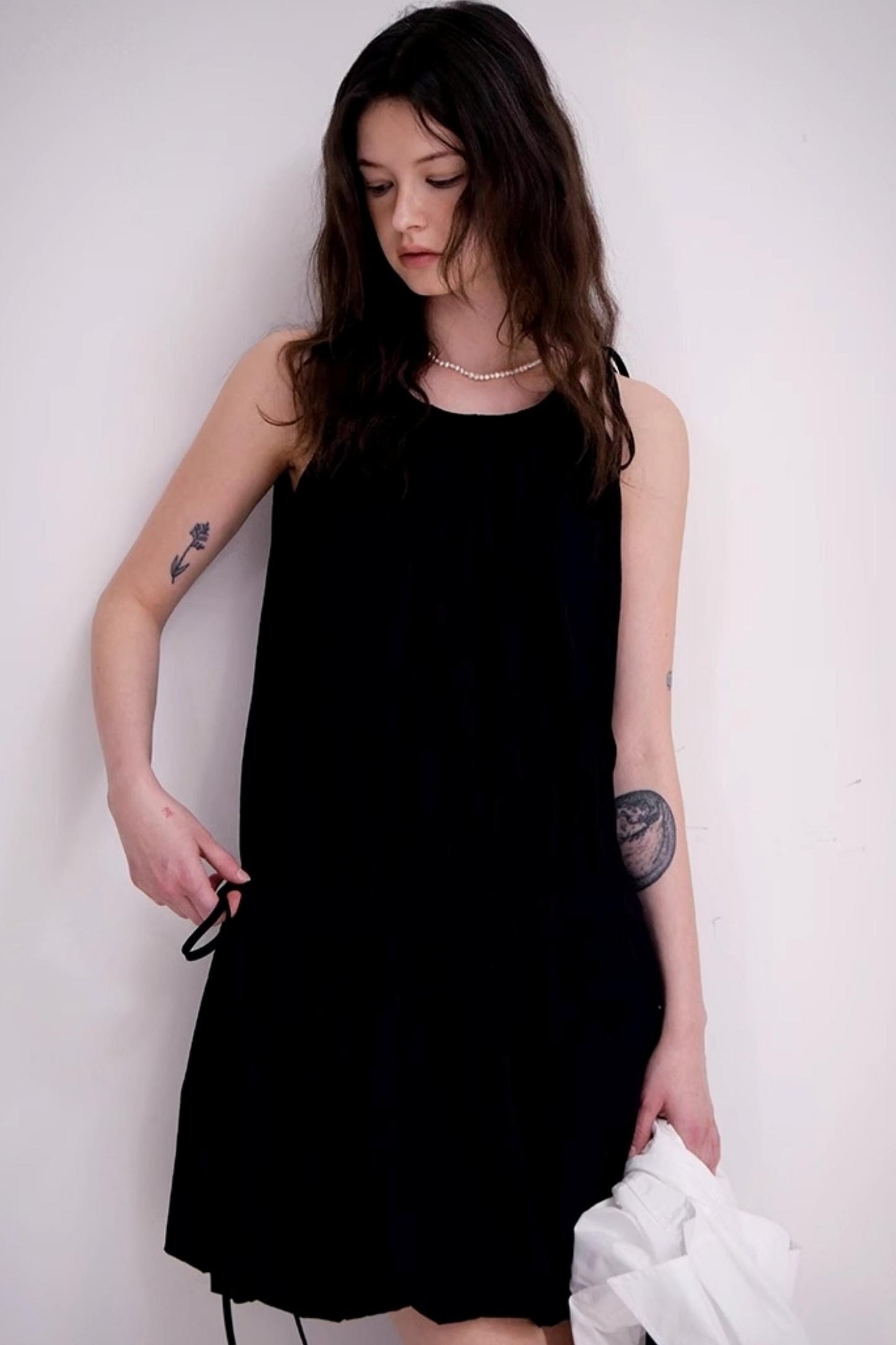 Three-Dimensional Halter Dress