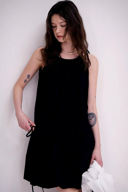 Three-Dimensional Halter Dress