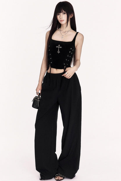 Gothic Lace-Up Corset