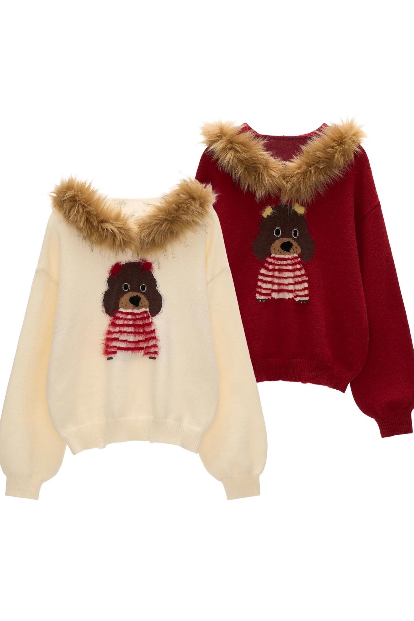 Cute Dog Hooded Sweater