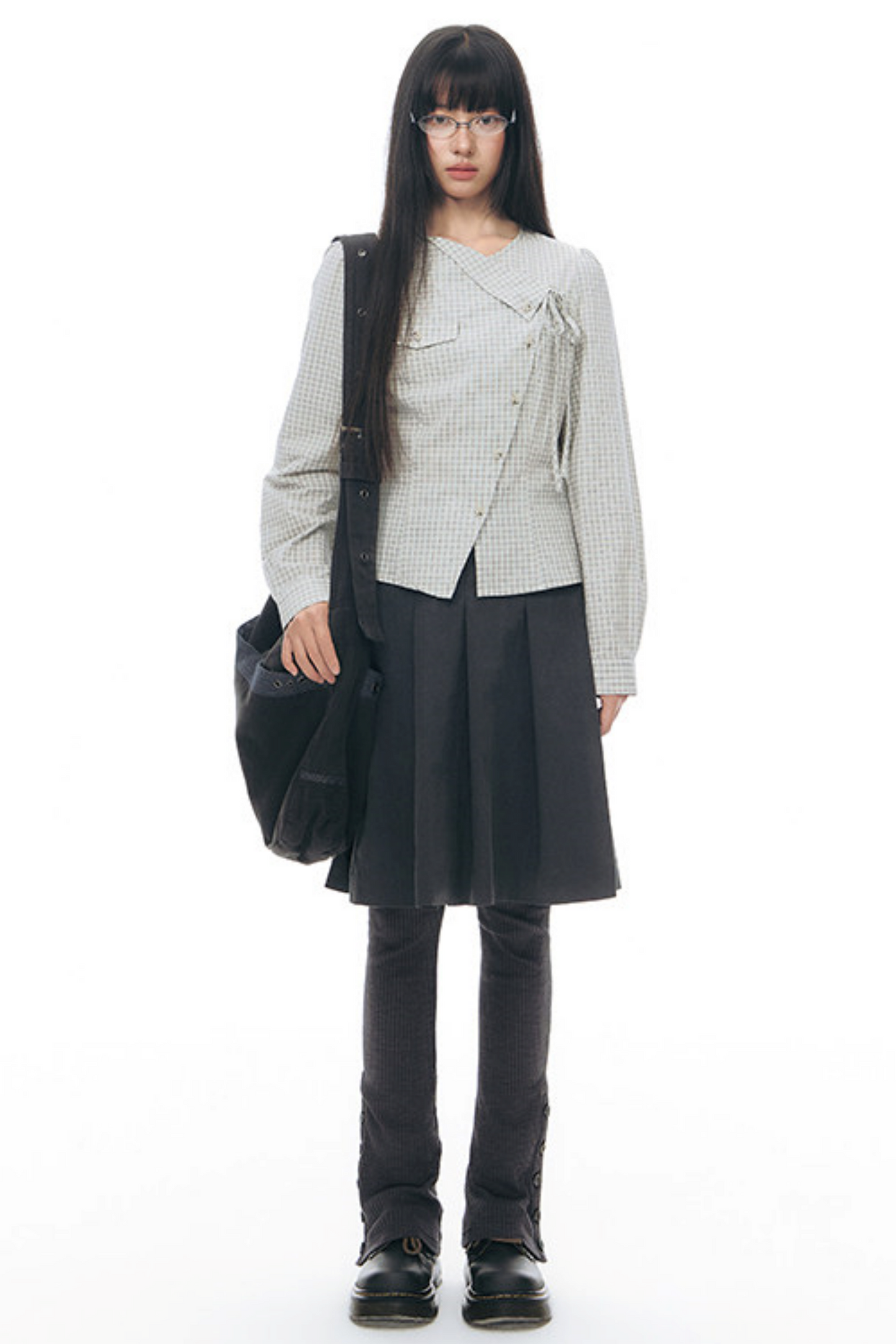 Original Pleated Workwear Skirt