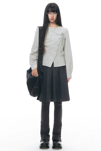 Original Pleated Workwear Skirt