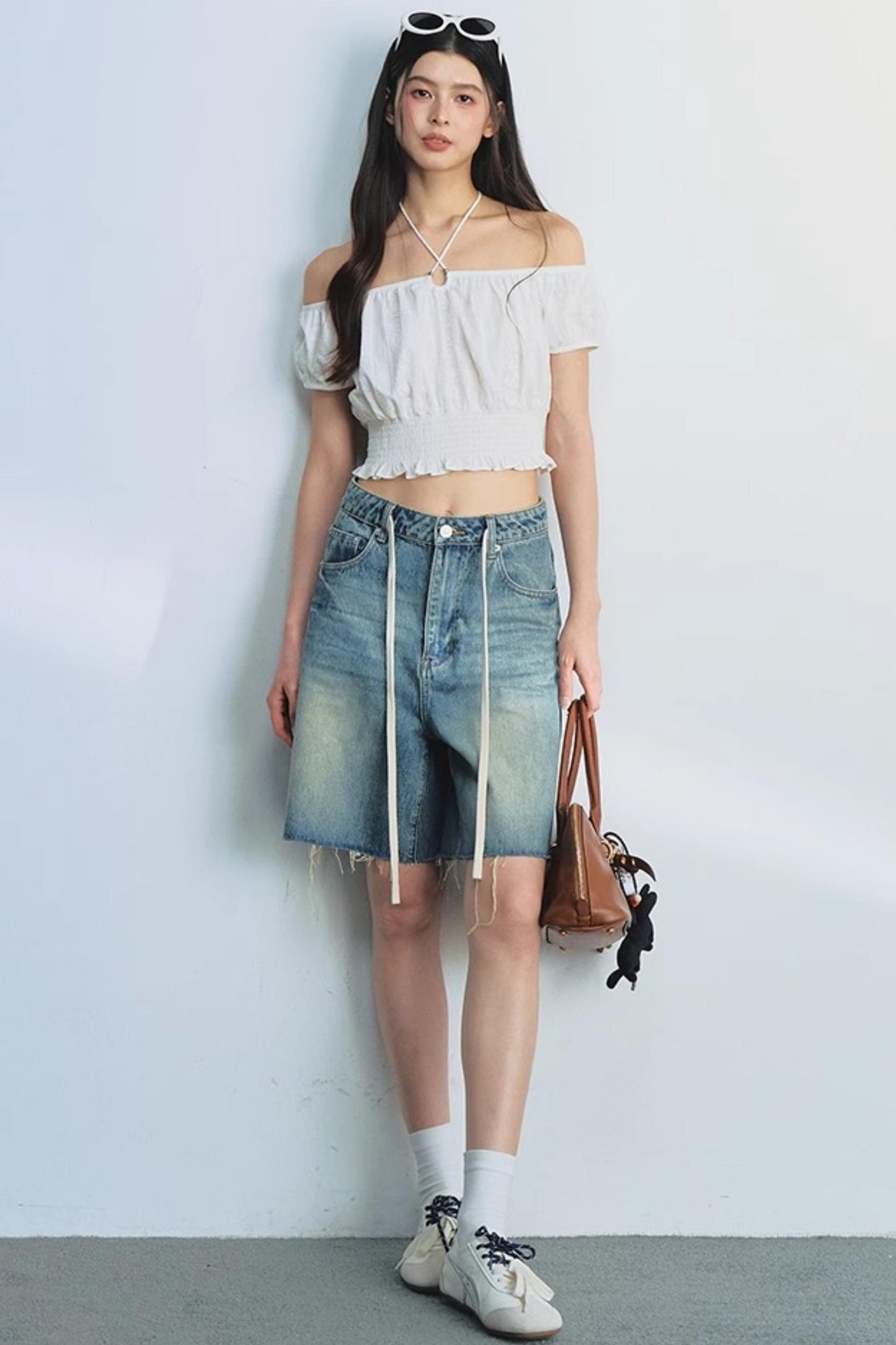Asymmetrical Crop Top