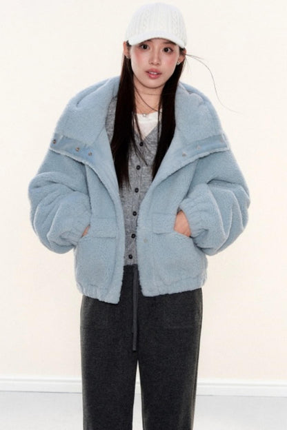 Fleece Hooded Work Jacket