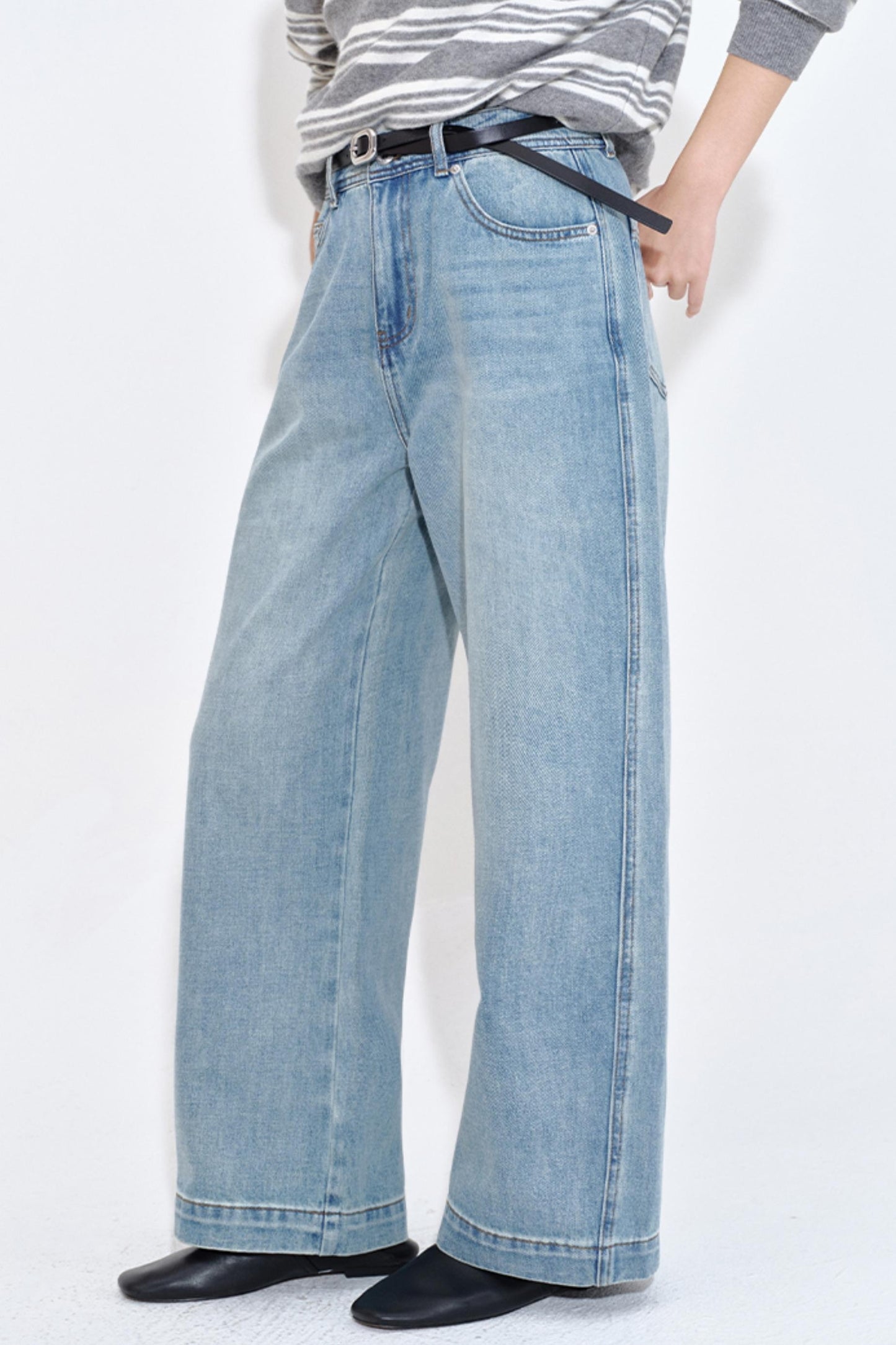 Cat Whisker Cropped Jeans