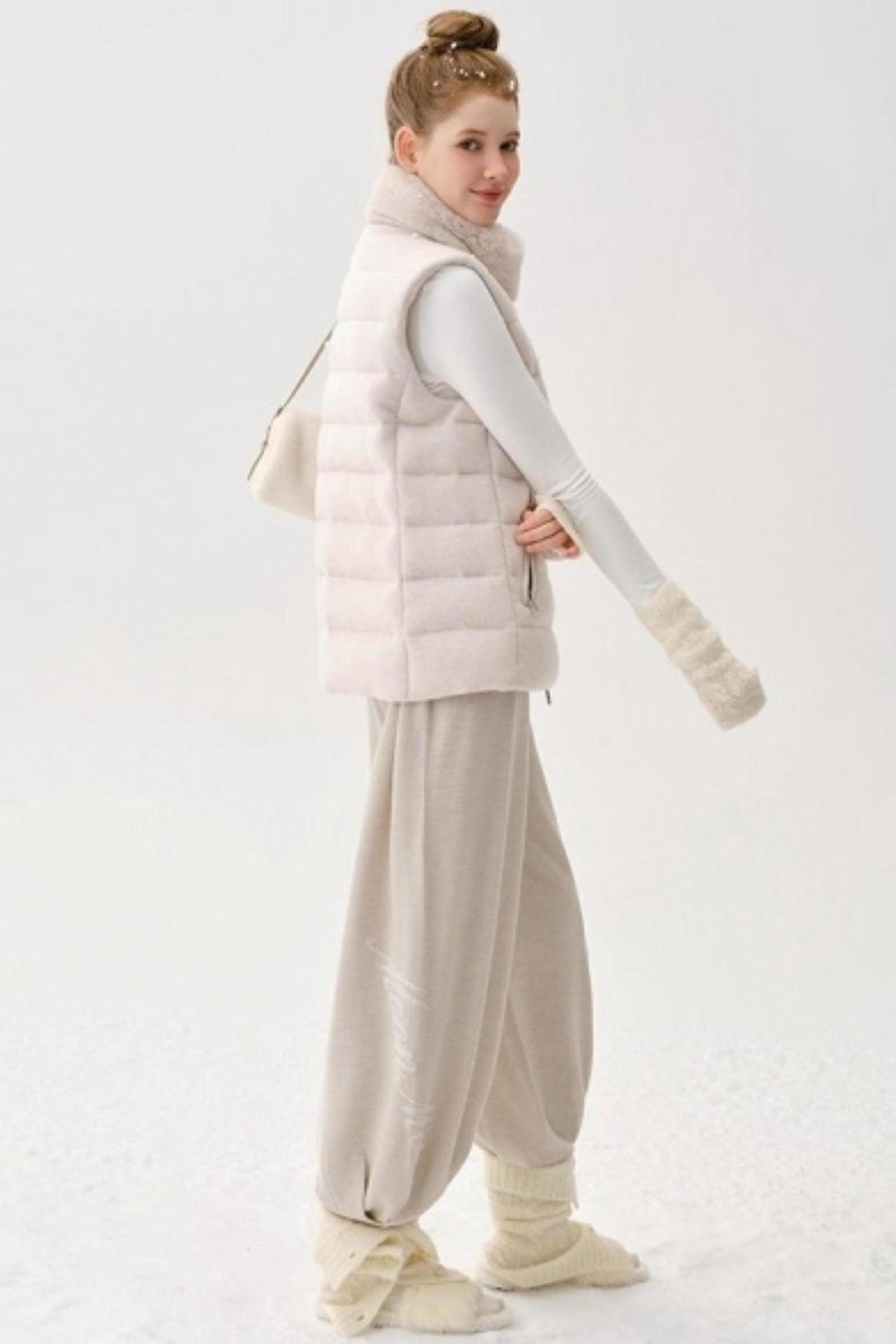 Softening Mask Long-Sleeve Top