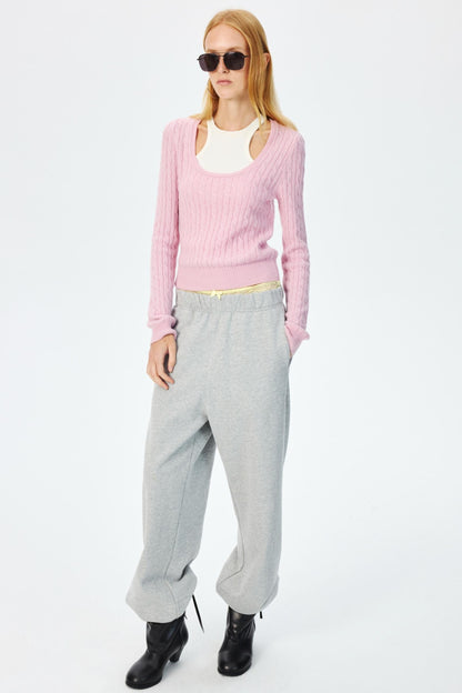 Elasticated Fleece Sweatpants