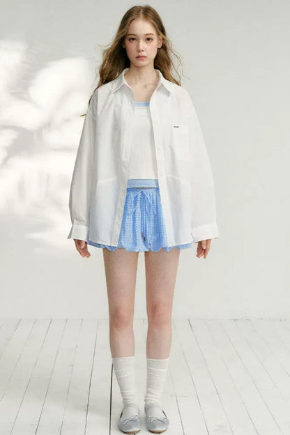 Deconstructed Two-Way Shirt