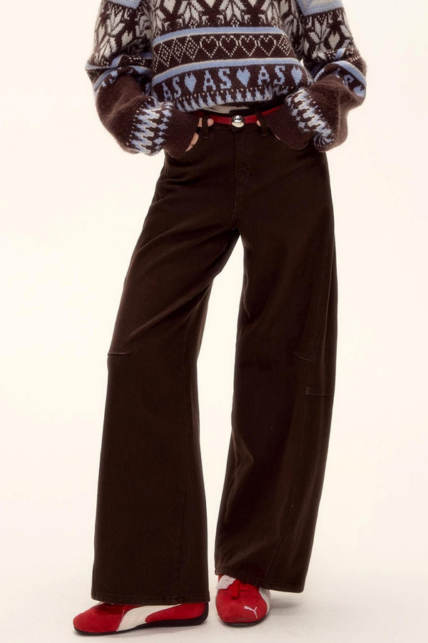 Fair Isle Knit Cardigan Set-Up