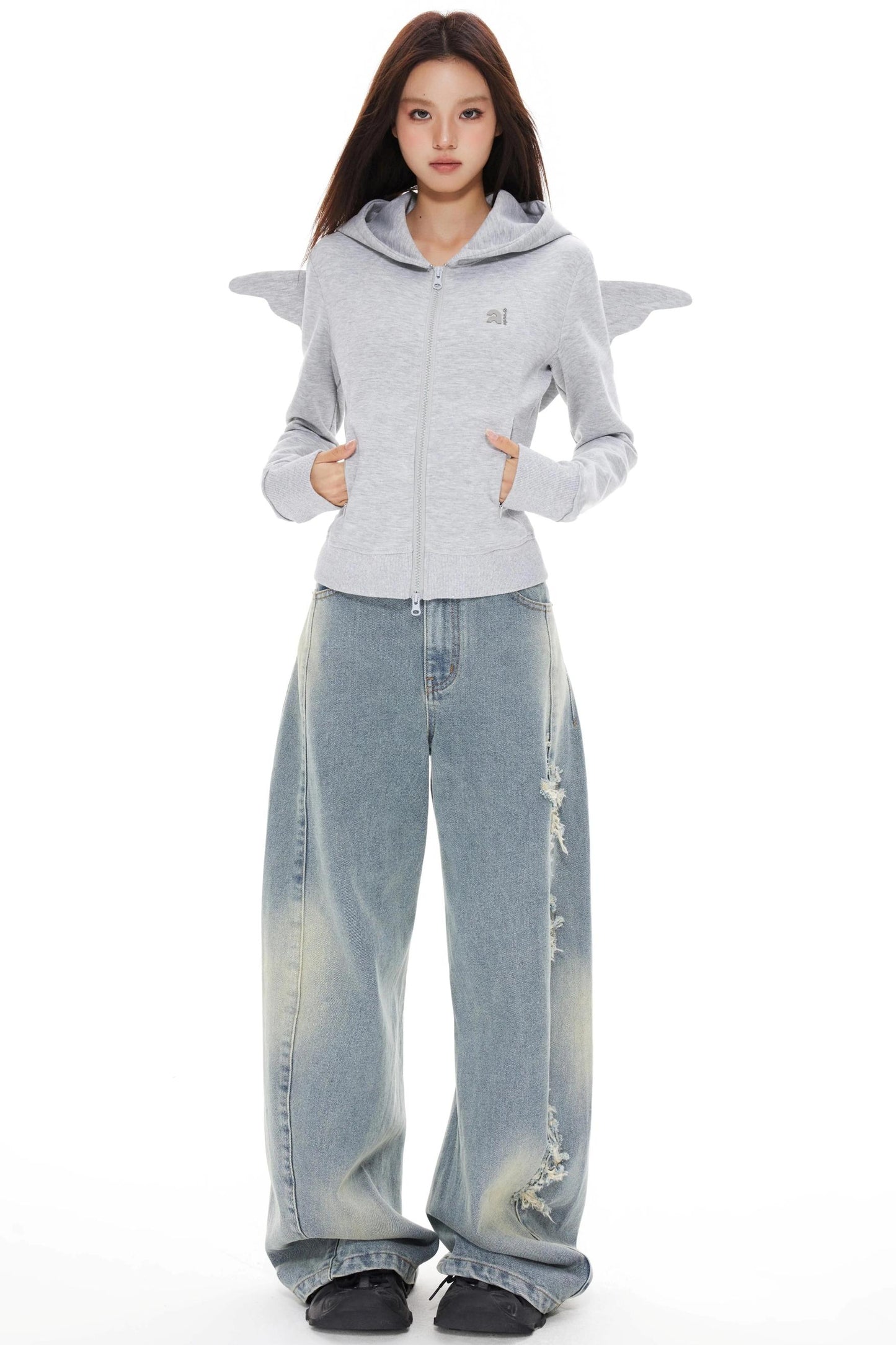 Autumn Hooded Wing Jacket