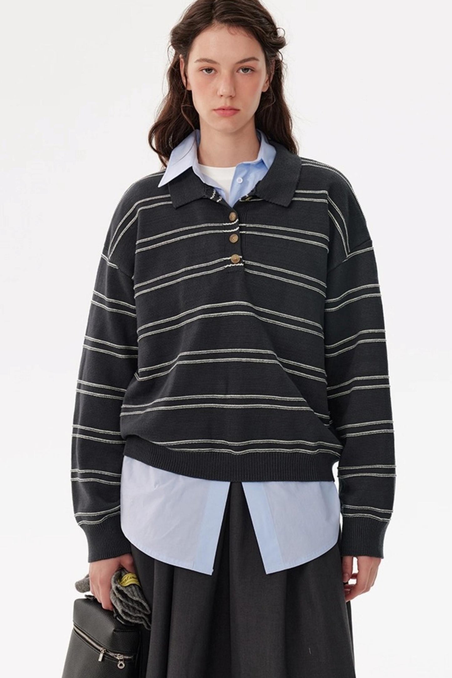 Intellectual Striped Knit Shirt