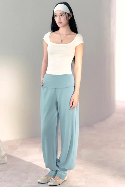 Versatile Slim-Fit Lycra Top