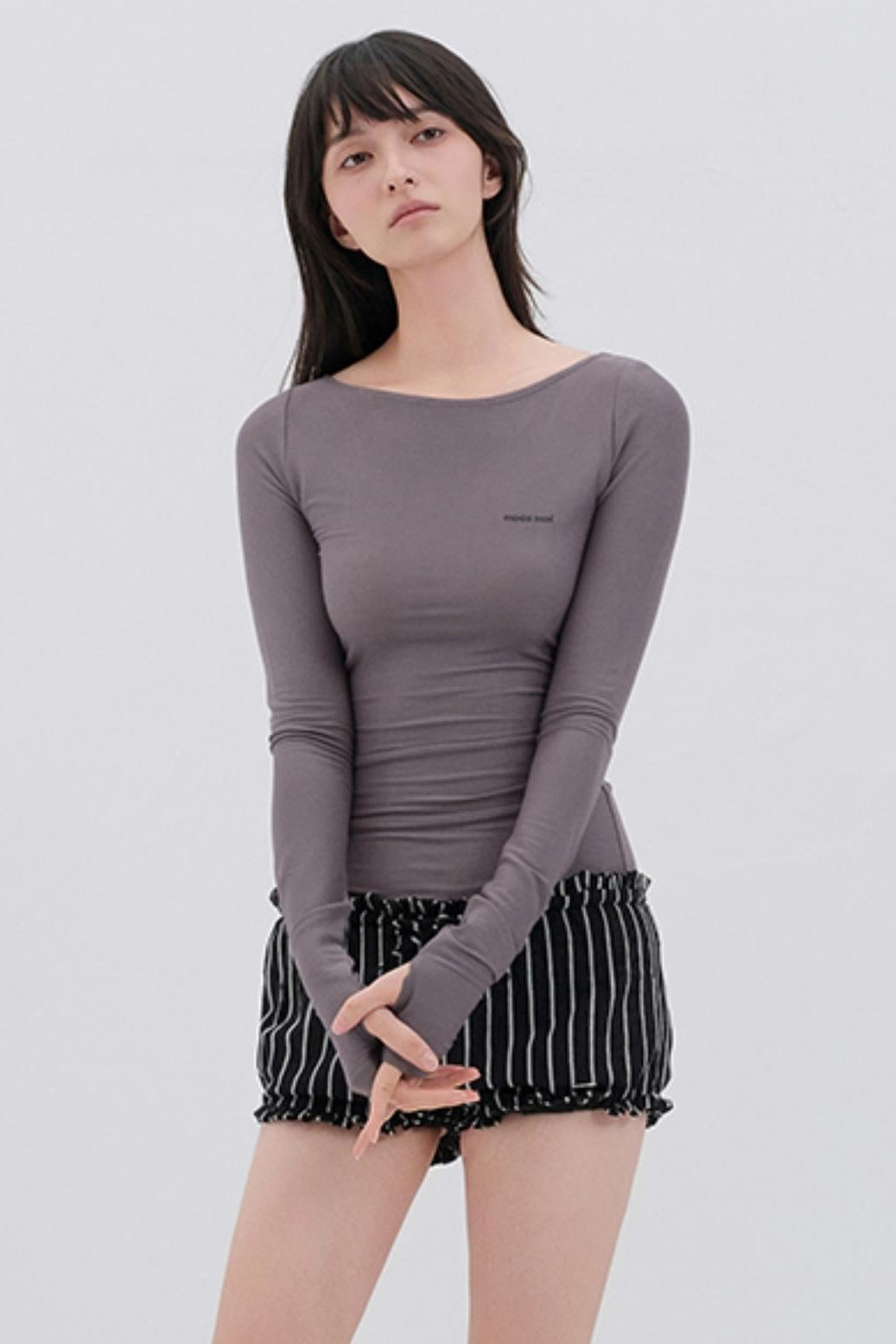 Cotton Soft Diamond Slip Top