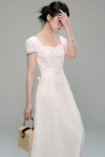 Elegance White Dress