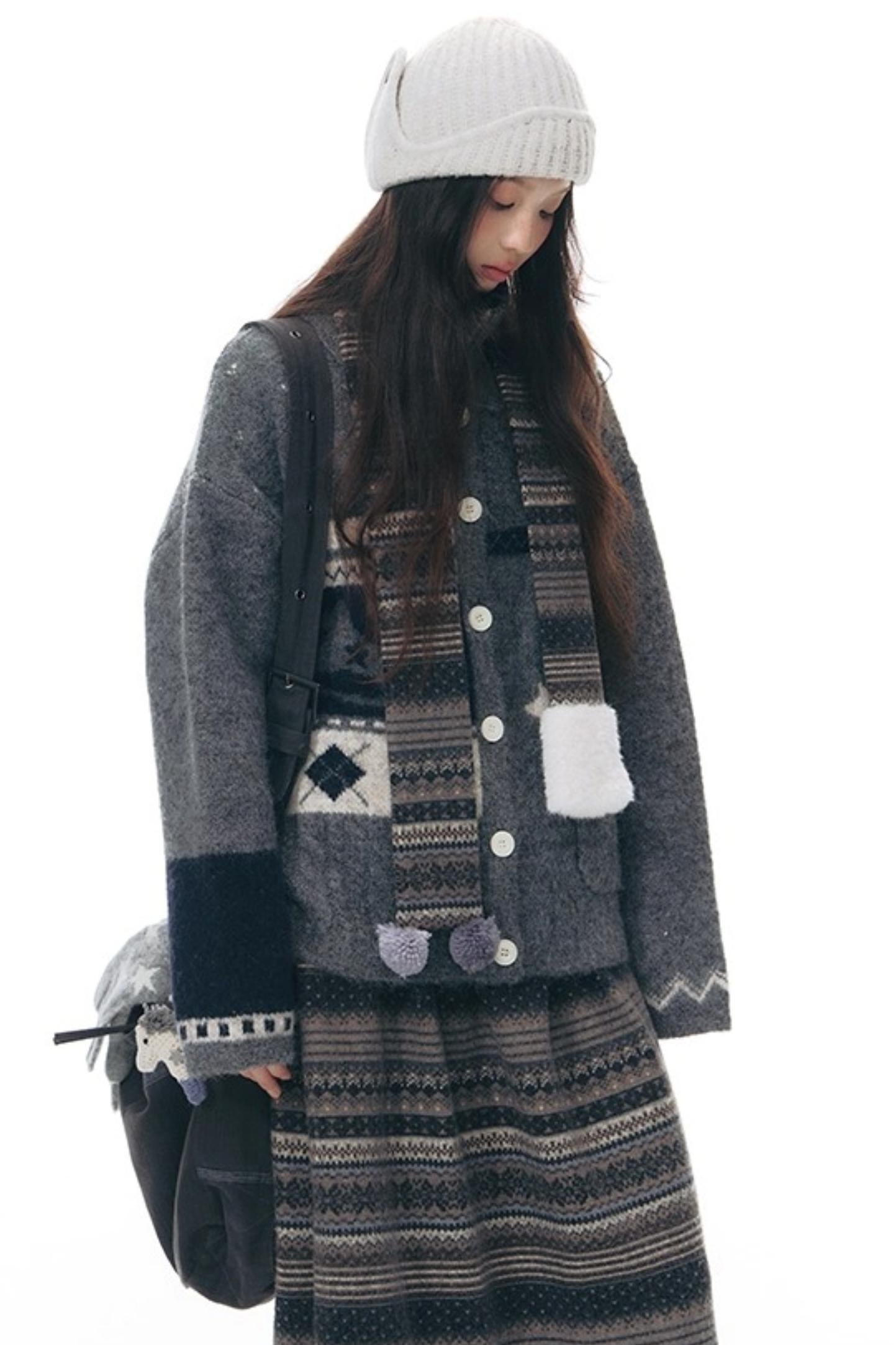 Solid Color Knit Hat