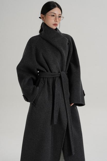 Luxurious Reversible Wool Coat