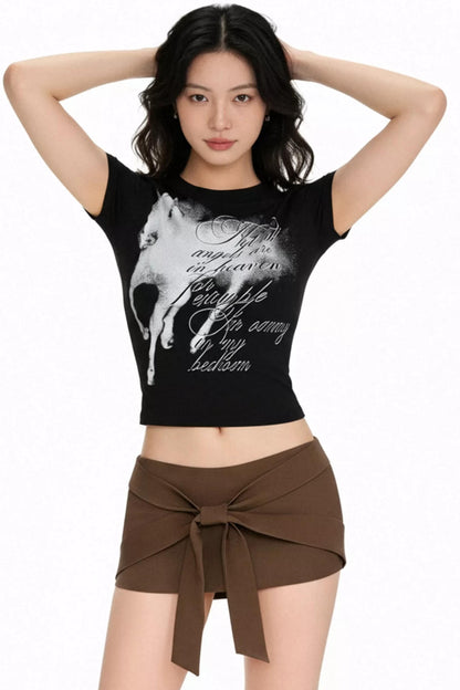 Minigonna Sexy con Papillon
