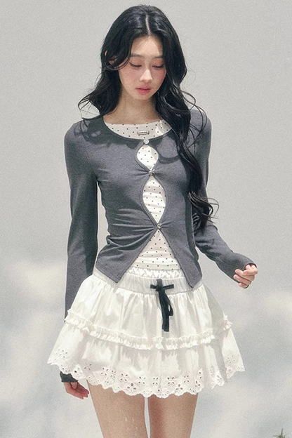 Dusk's Gap Polka Dot Blouse