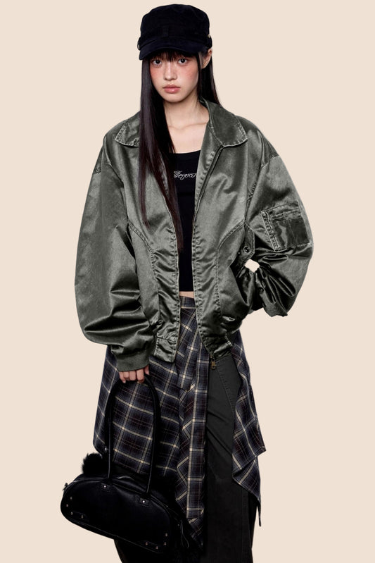 Functional Vintage Flight Jacket