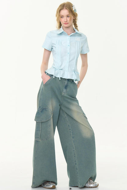 Summer Wide-Leg Jeans