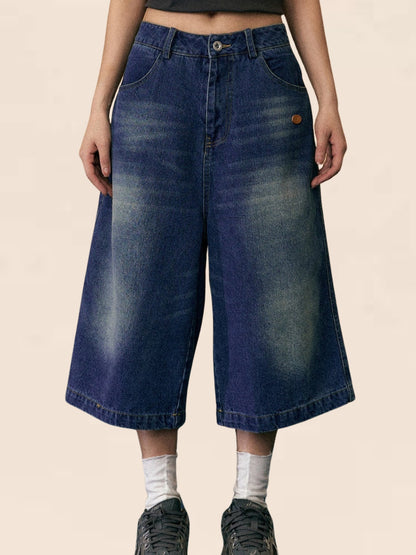 Denim Medium Pants