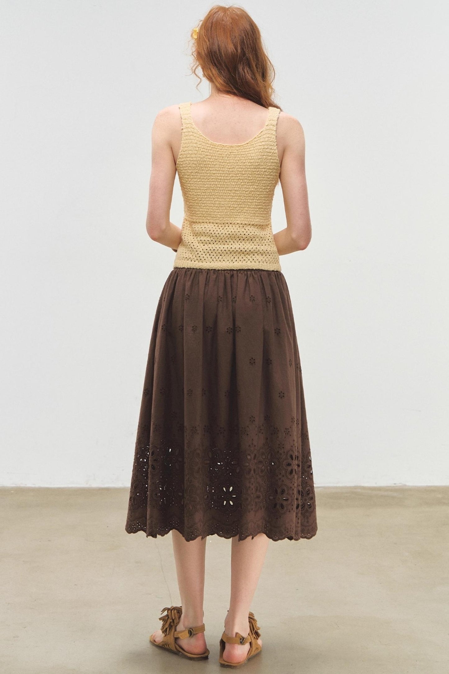 Three-Dimensional Knitted Vest