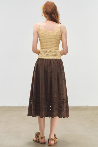 Three-Dimensional Knitted Vest