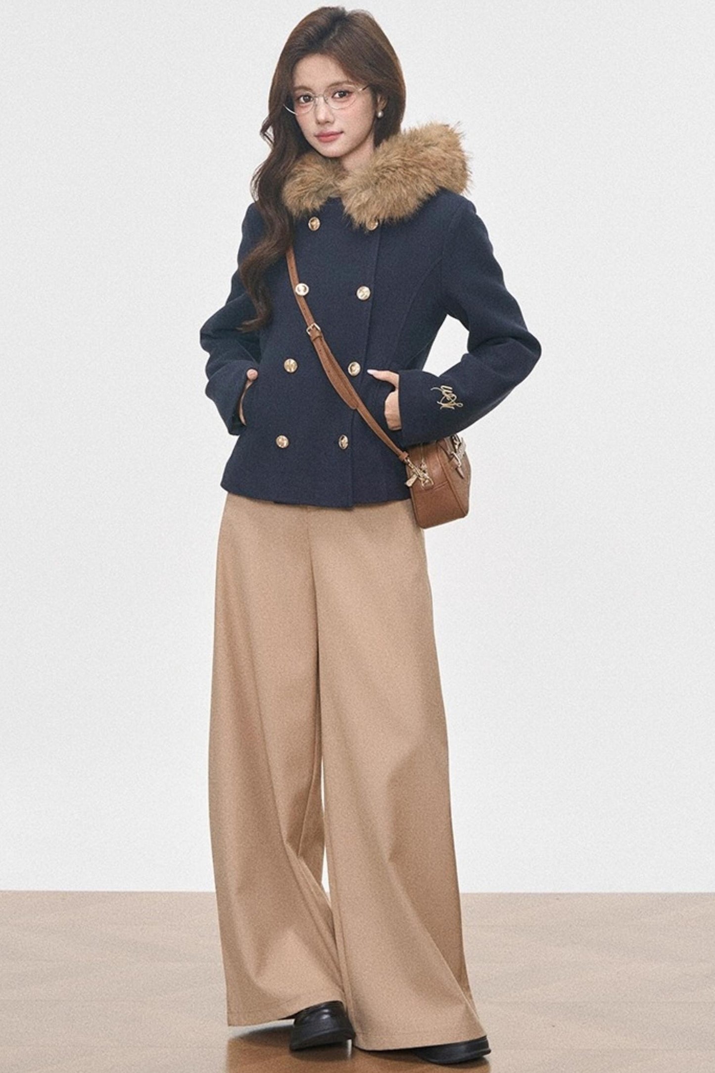 Warm Thickened Woolen Padded Jacket Set-Up