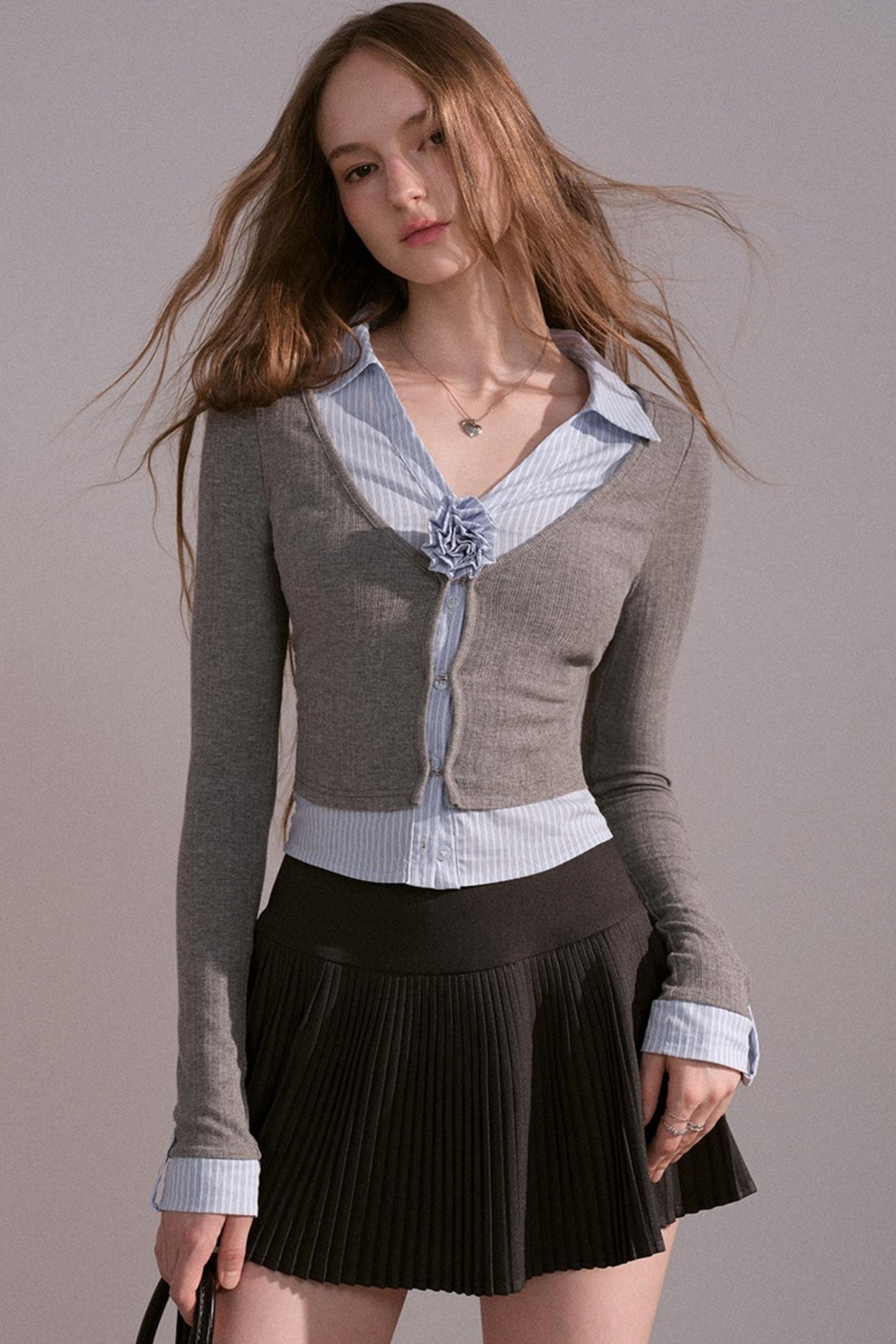 Luxury V-Neck Sweater Top