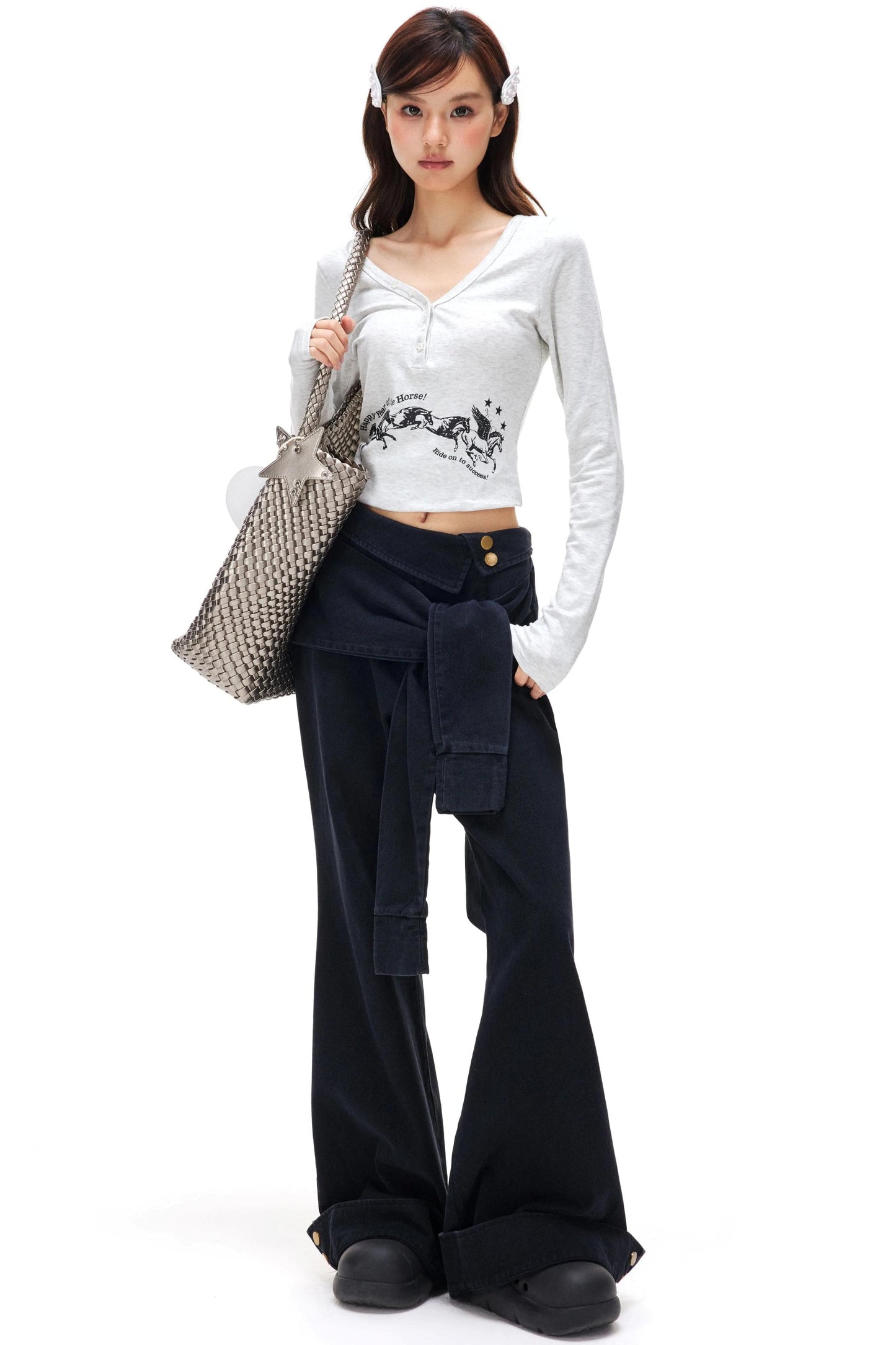 Retro Washed Cargo Pants