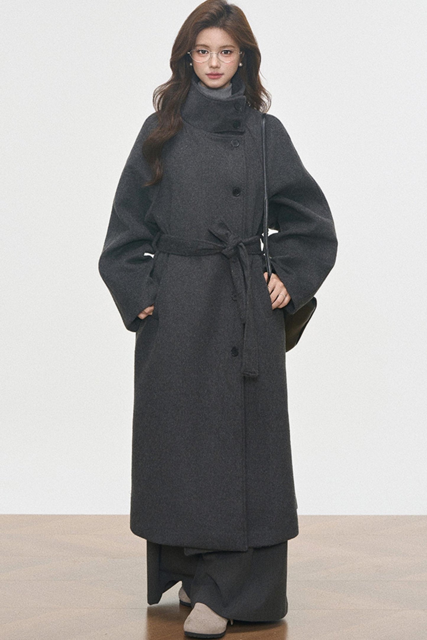 Westayone Woolen Coat Jacket Set-Up