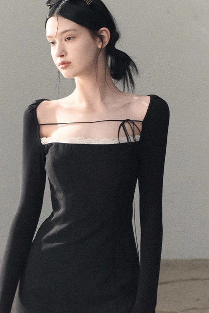 Heavyweight Waist-Cinching Dress