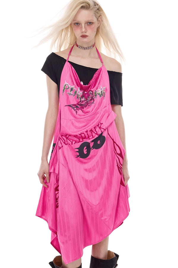 Spice Pink Camisole Dress