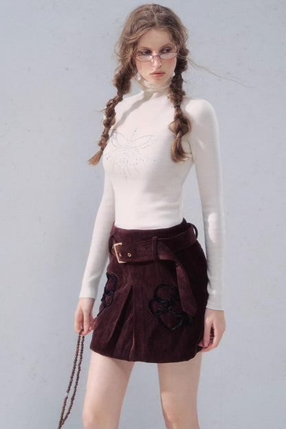 Gentle Respectfulness Wool Knit Top