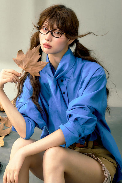 Klein Blue Design Shirt