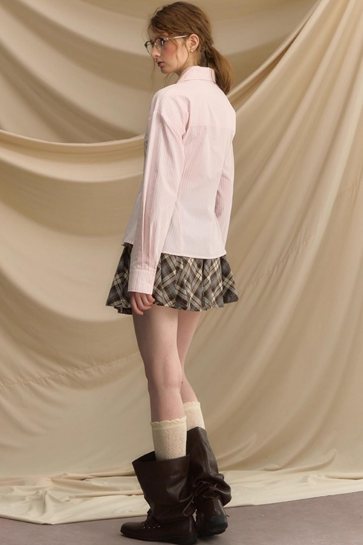 Slim Vertical Striped Shirt