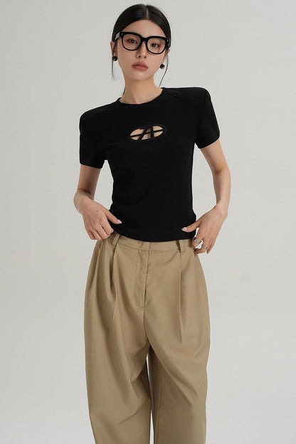 High-Waist T-Shirt