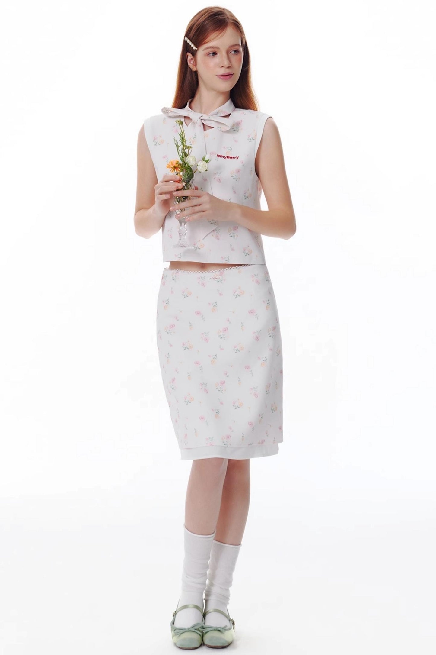 Bouquet A-Line Dress