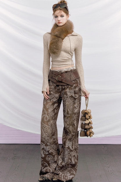 Rou Jing Detachable Brooch Top