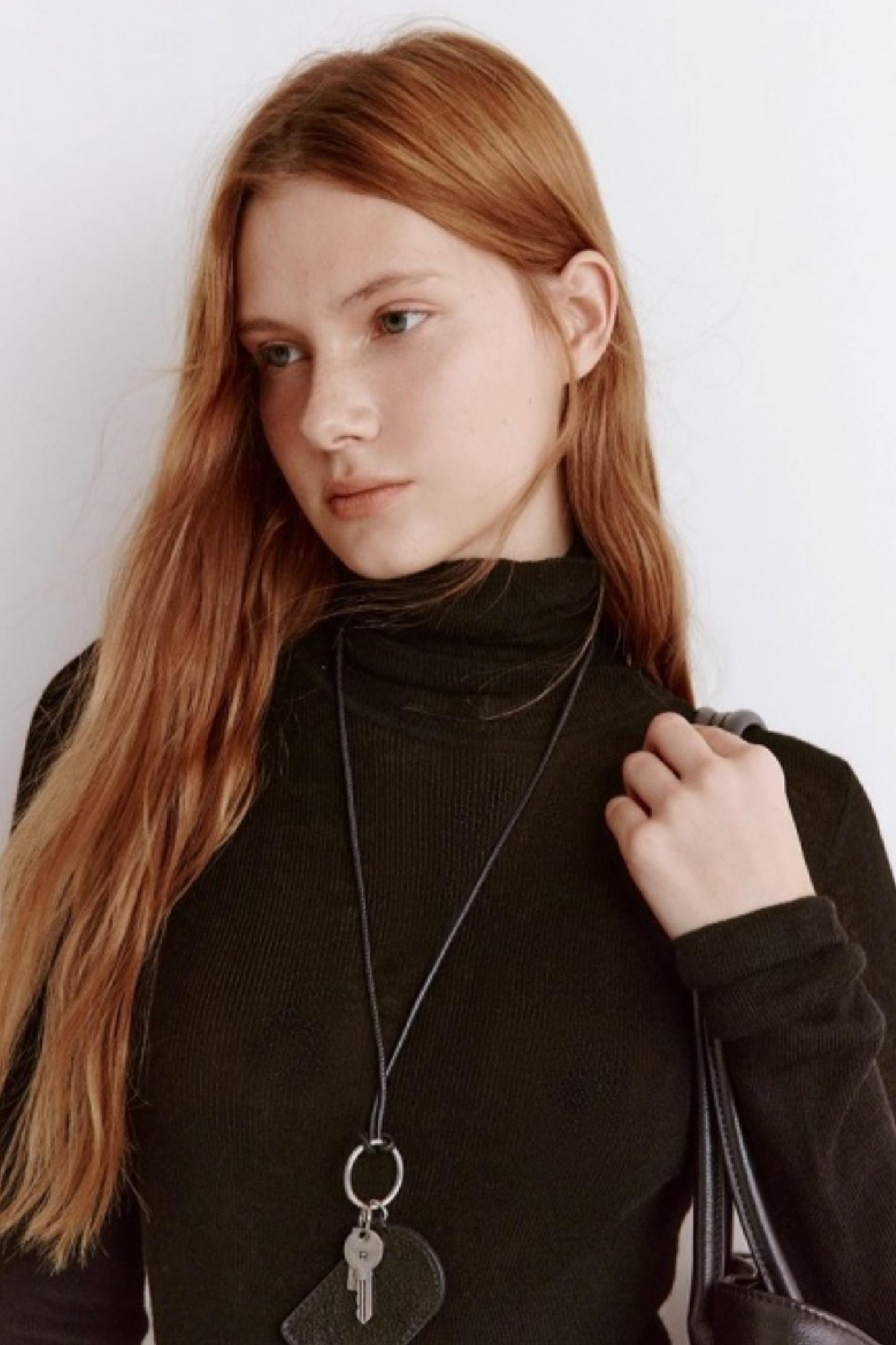 High Neck Slim Knitted Sweater