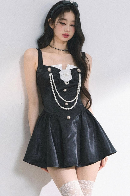 Summer Rose Halter Dress