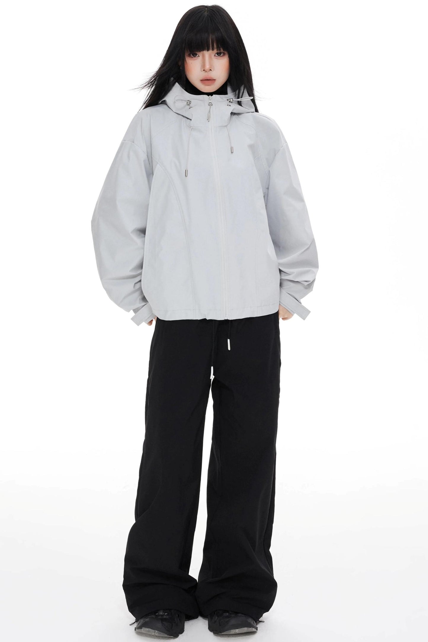 Windproof Waterproof Storm Jacket Pants Set-Up