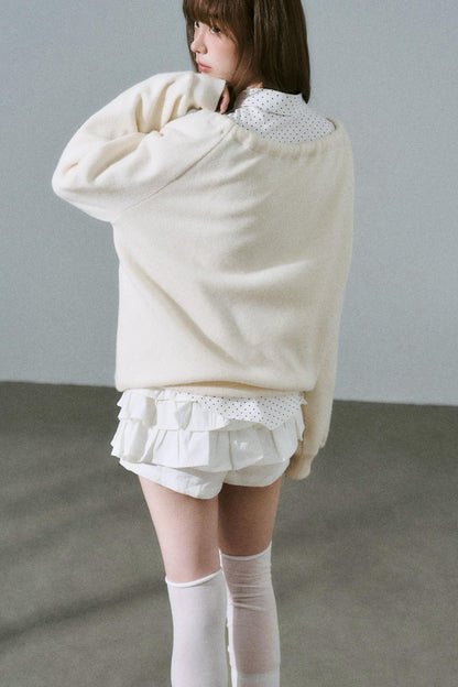 Sweet Girly Knit Top