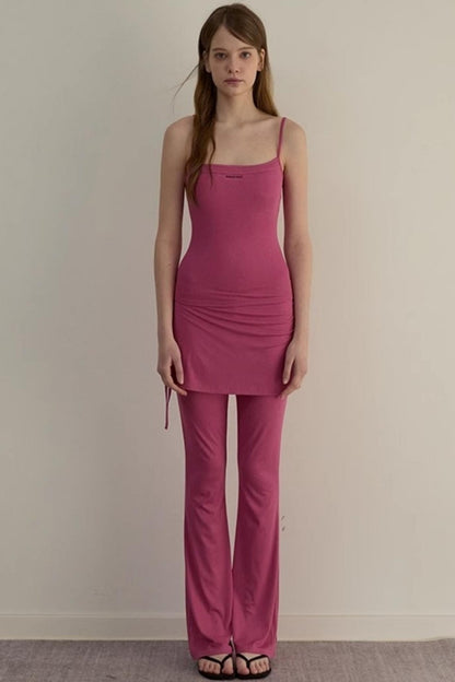 Summer Rhinestone Camisole & Pants Set