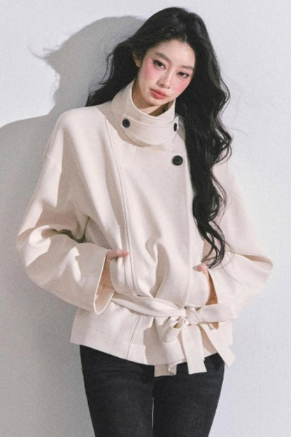 First Snow Turtleneck Coat