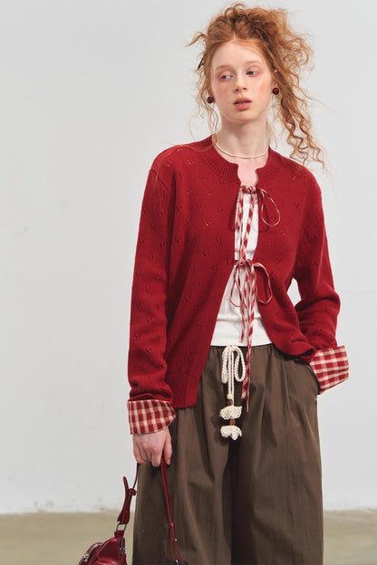 Wide-Leg Scimitar Pants