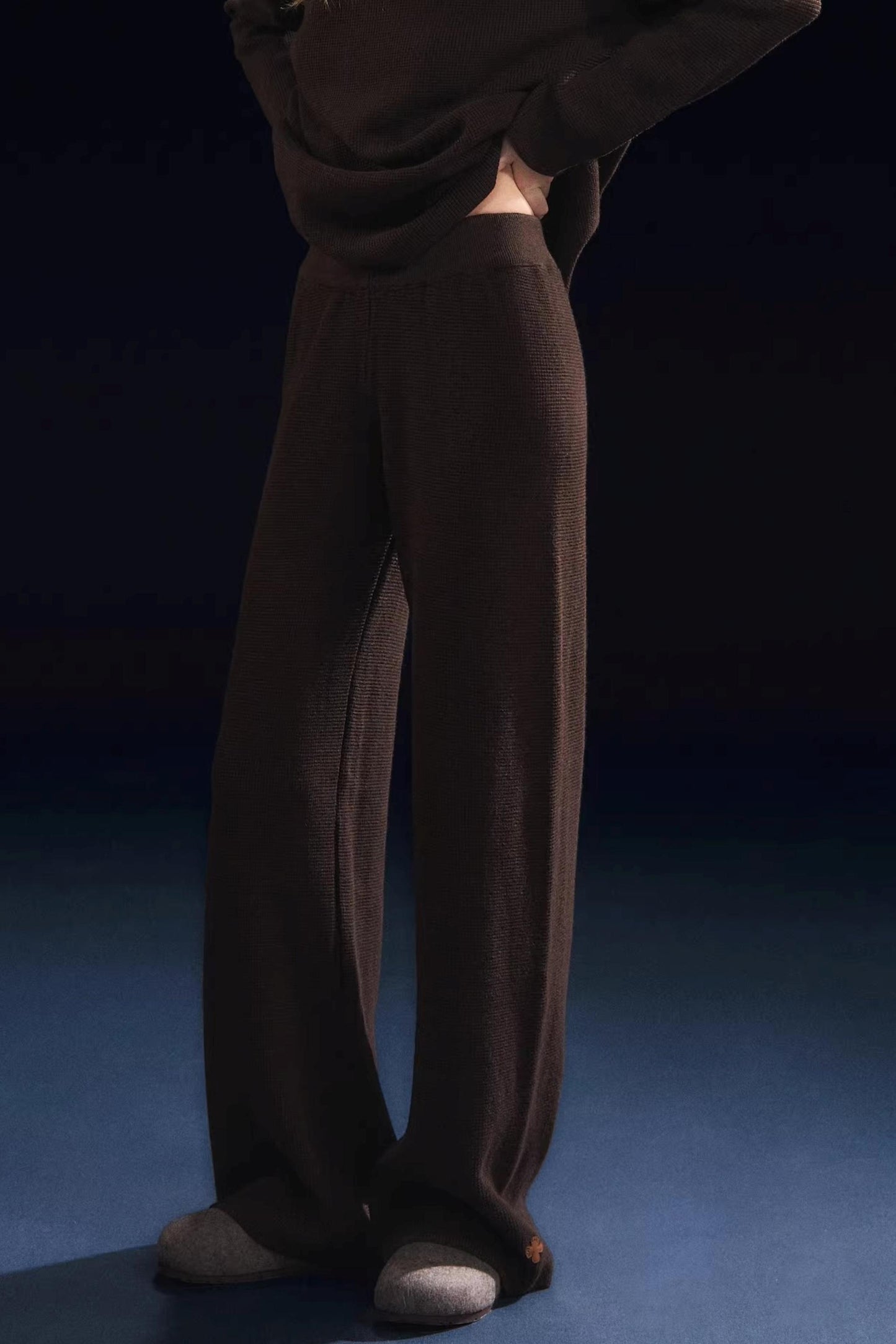 Waffle Up Knit Suit Set