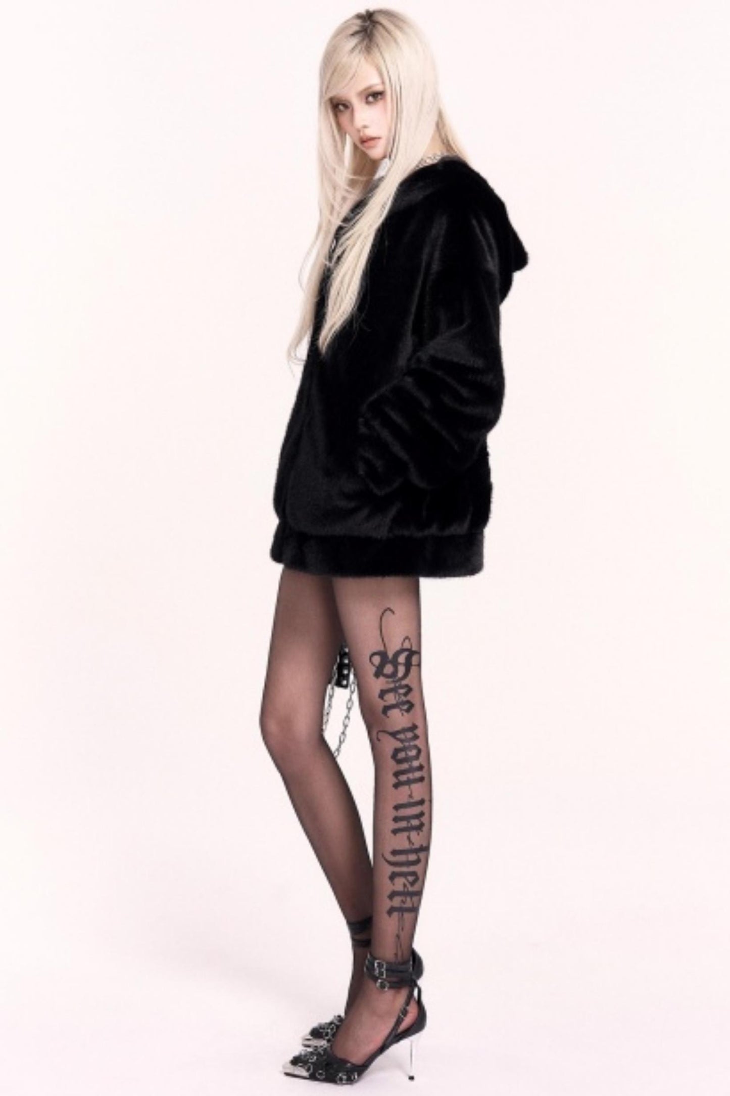 Winter Plush Spice Hooded Jacket