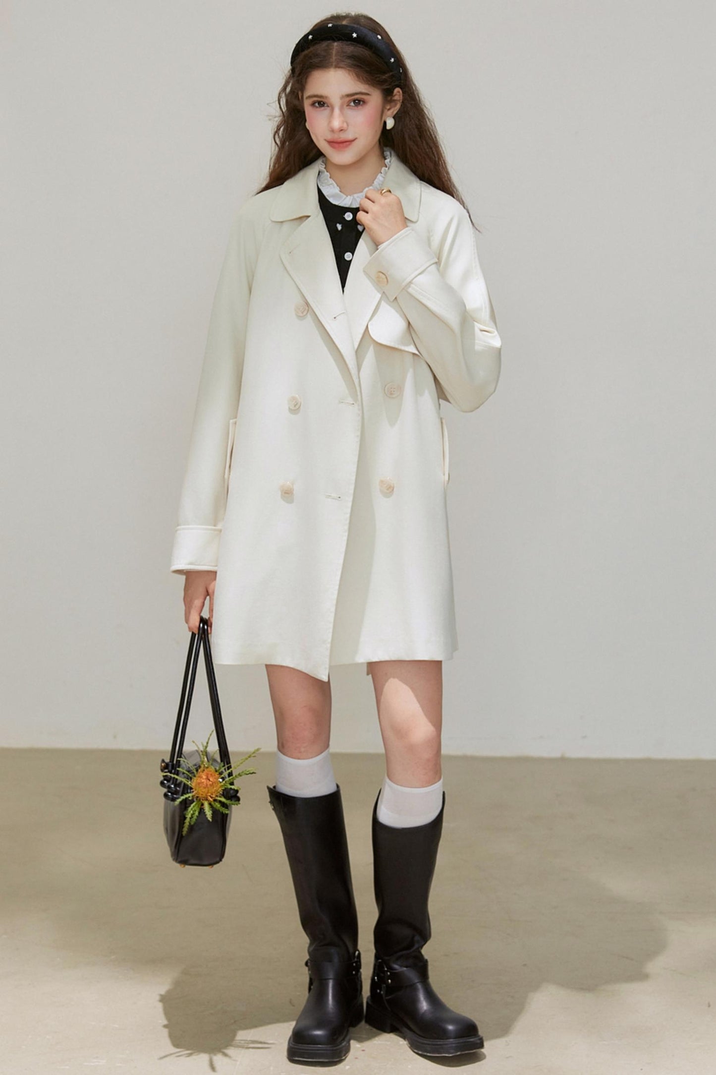 Autumn Silhouette Trench Coat