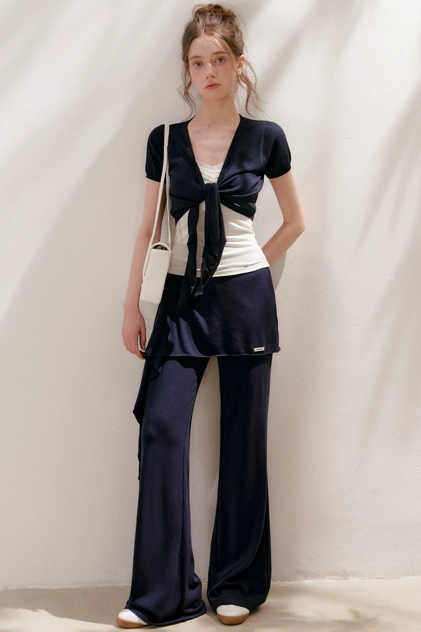 Sportique Wrap Flared Pants